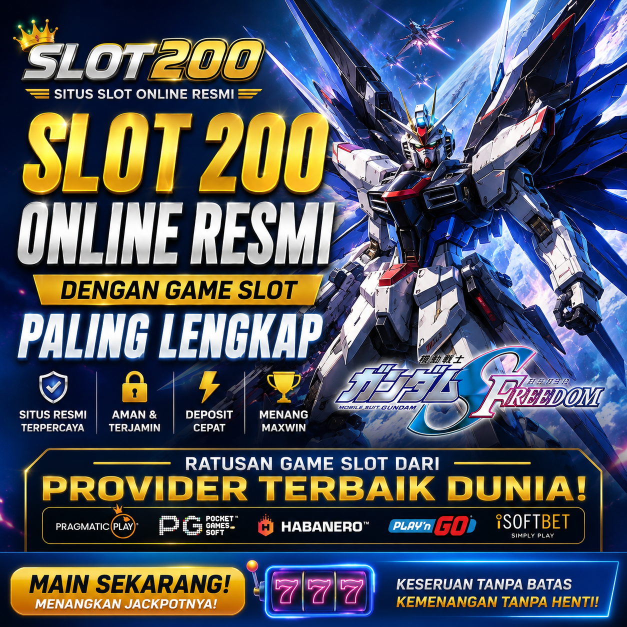 SLOT200: Situs SLOT 200 Online Resmi dengan Game Slot Paling Lengkap